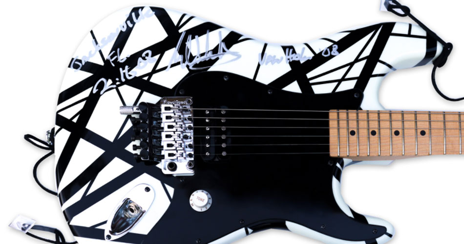 Mais uma guitarra personalizada por Eddie Van Halen vai a leilão