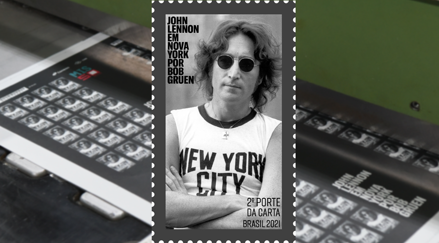 MIS e Correios lançam selo exclusivo de John Lennon no dia 25 de janeiro