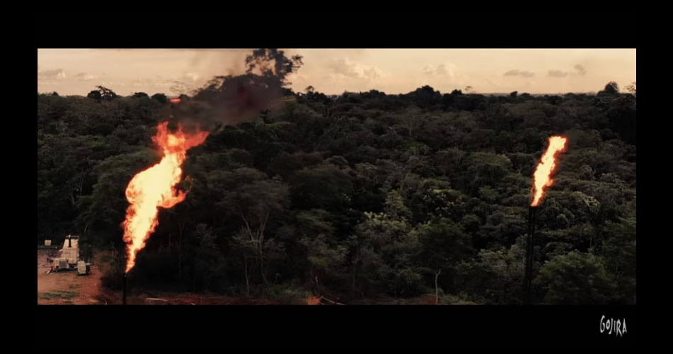 Gojira faz alerta sobre destruição da Amazônia em novo videoclipe