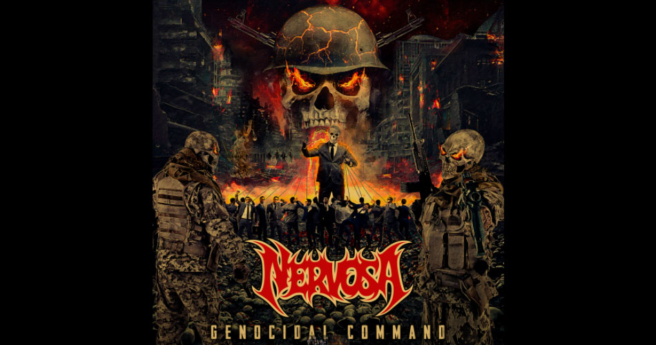 Nervosa lança lyric video de “Genocidal Command” com participação de Schmier, do Destruction