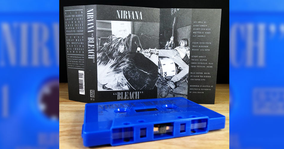 “Bleach”, do Nirvana, ganha edição especial em fita cassete azul
