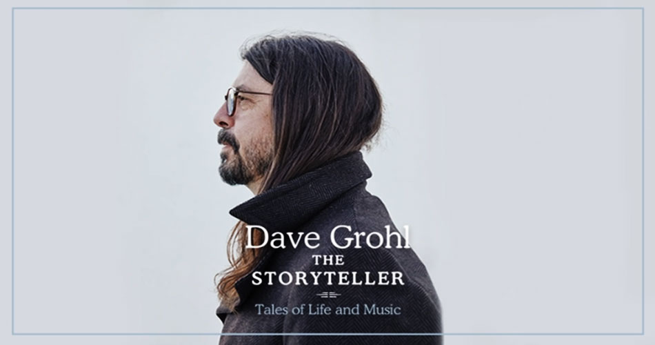 Dave Grohl anuncia novo livro “The Storyteller: Tales of Life and Music”