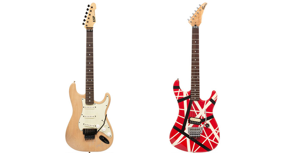 Guitarras históricas de Kirk Hammett e Eddie Van Halen são vendidas em leilão