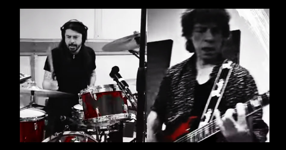 Pela primeira vez juntos, Mick Jagger e Dave Grohl lançam “Eazy Sleazy”; veja o clipe