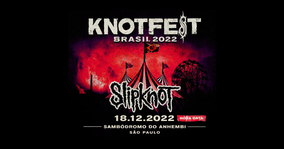 Knotfest Brasil é adiada para dezembro de 2022