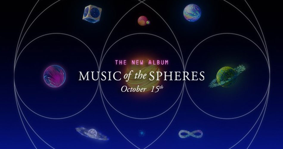 Coldplay anuncia novo álbum: “Music Of The Spheres”