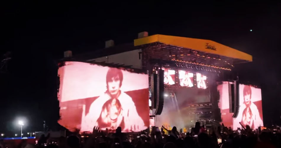 Vídeo: Liam Gallagher dedica “Live Forever” para Charlie Watts