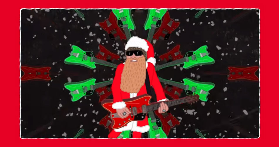 Billy Gibbons, do ZZ Top, lança animação para seu single “Jingle Bell Blues”