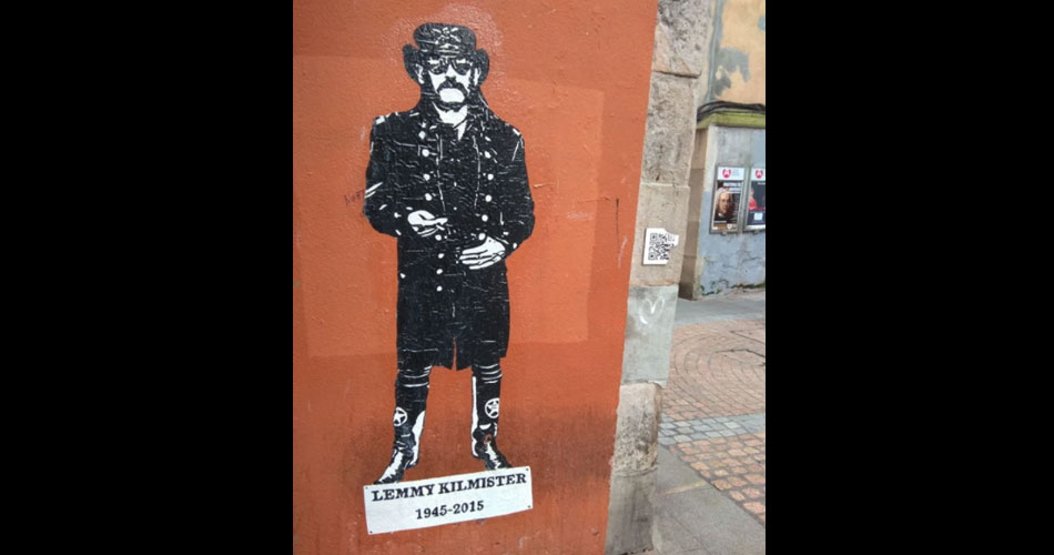Lemmy ganha mural em “rua do heavy metal” na Espanha