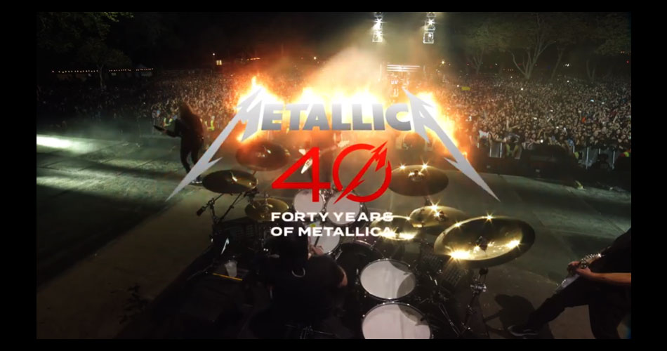 Metallica comemora 40 anos transmitindo gratuitamente dois shows ao vivo
