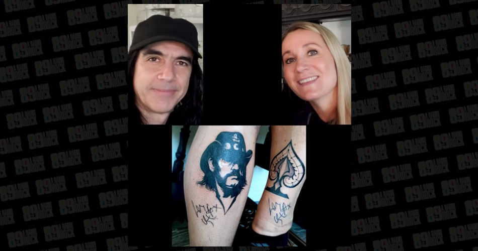 Motörhead: integrantes da equipe fazem tatuagens usando tinta misturada com cinzas de Lemmy