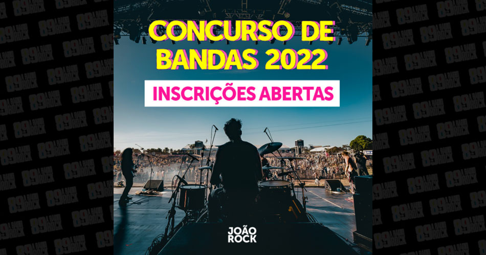 Festival João Rock abre inscrições para concurso de bandas