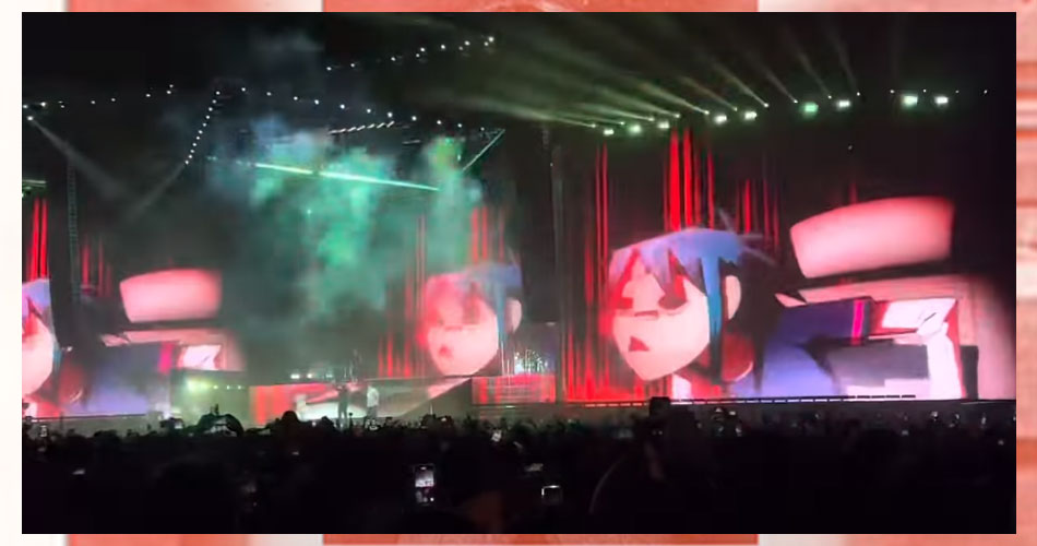 Billie Eilish e Damon Albarn cantam “Feel Good Inc”, do Gorillaz, no palco do Coachella