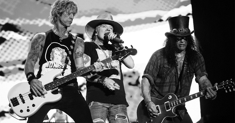 Guns N’Roses anuncia série de shows no Brasil; confira datas e locais