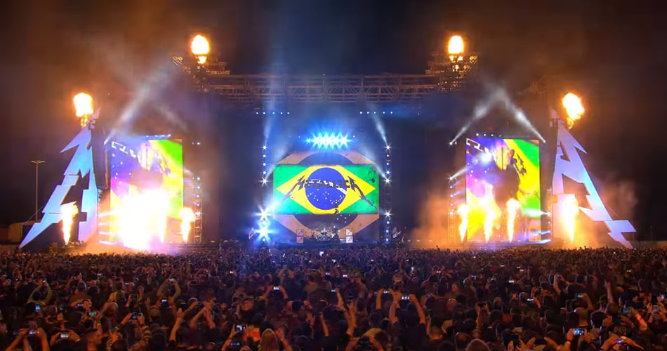 Metallica: veja performance de “Whiskey in the Jar” ao vivo em Curitiba