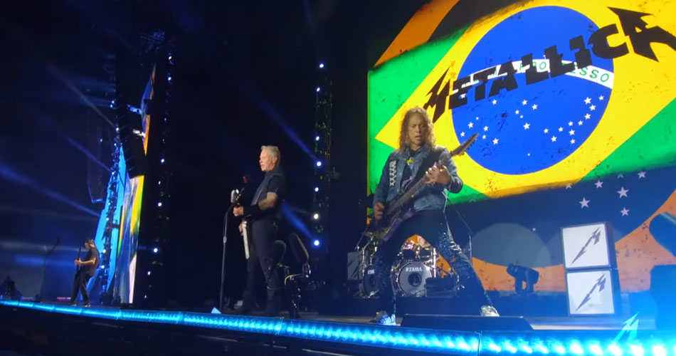 Metallica libera clipe de “Blackened” ao vivo no Brasil