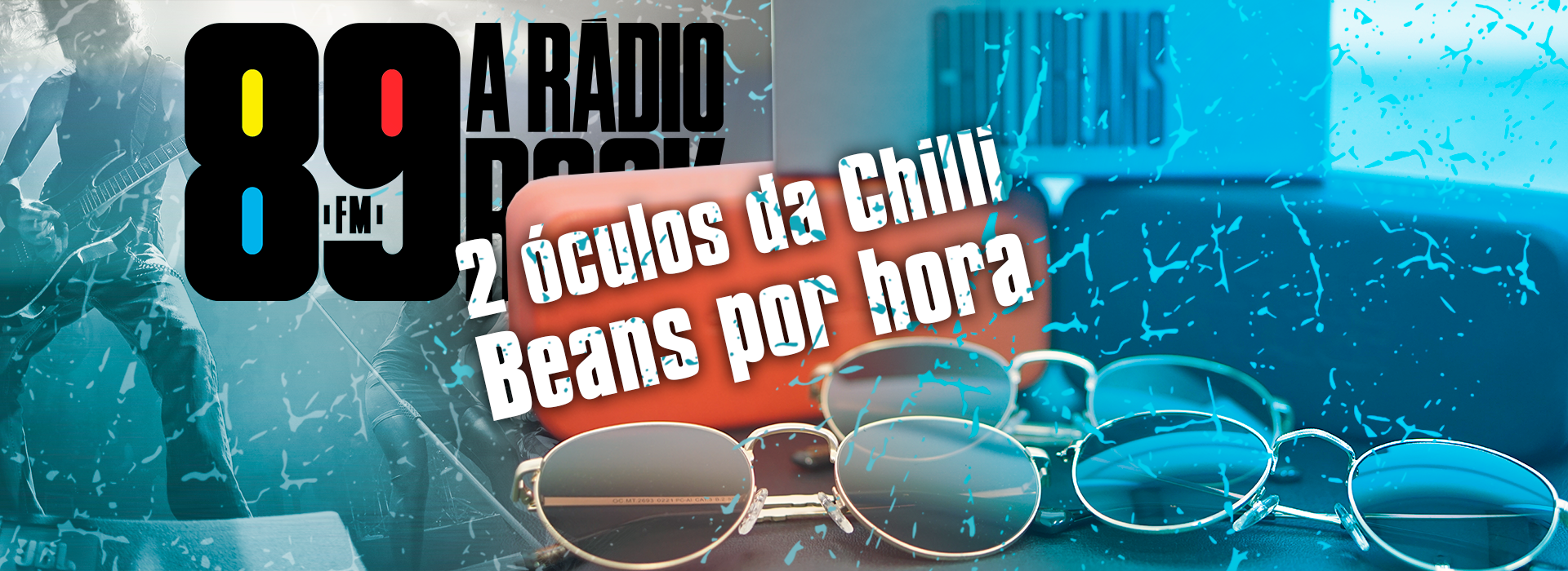 Dia Mundial do Rock: 2 óculos por hora da Chilli Beans