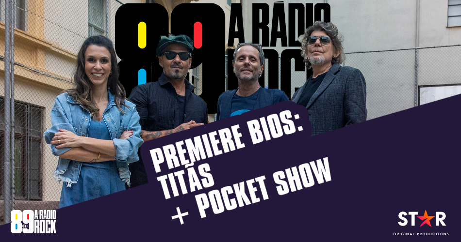 Premiere de “Bios: Titãs” + pocket show da banda