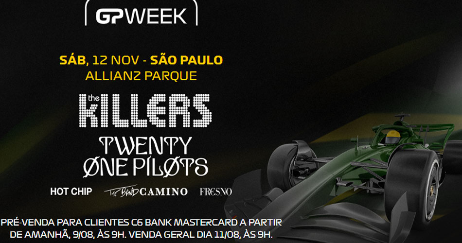 The Killers, Twenty One Pilots e Hot Chip confirmados em novo festival brasileiro