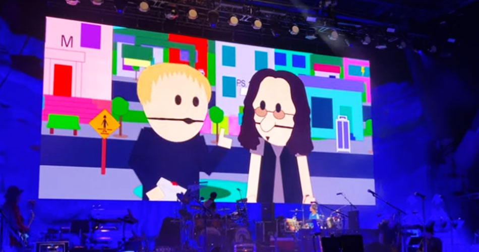 Remanescentes do Rush se reúnem em show de aniversário do South Park