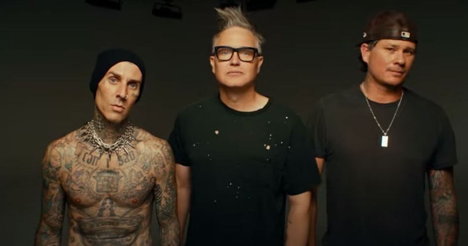 Após cancelar shows na América do Sul, Blink-182 anuncia retorno aos palcos para esta sexta-feira