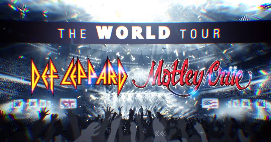 Def Leppard anuncia três shows no Brasil ao lado do Mötley Crüe