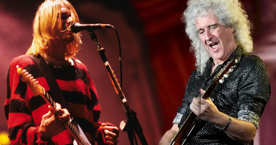 Brian May exalta legado deixado por Kurt Cobain como guitarrista