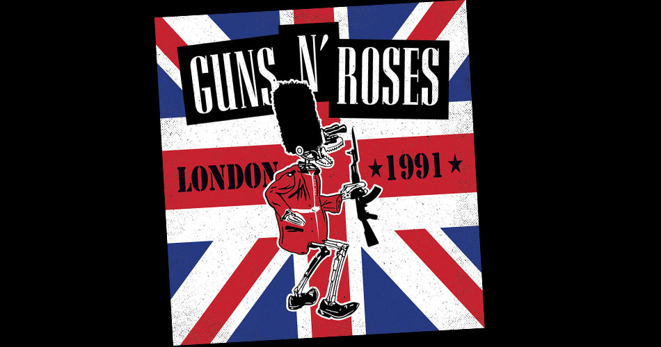 Guns N’Roses anuncia CD com faixas de seu show de 1991 em Wembley