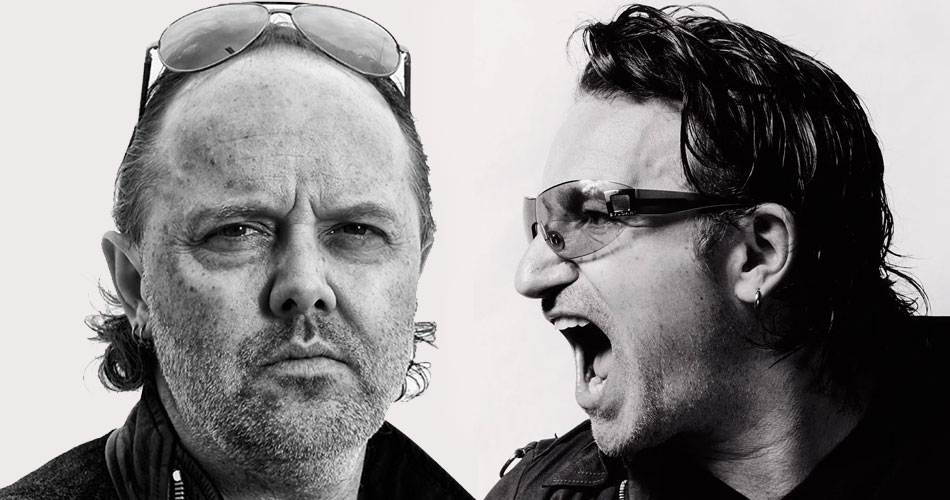 Lars Ulrich, do Metallica, diz que U2 é “a banda de rock ideal”