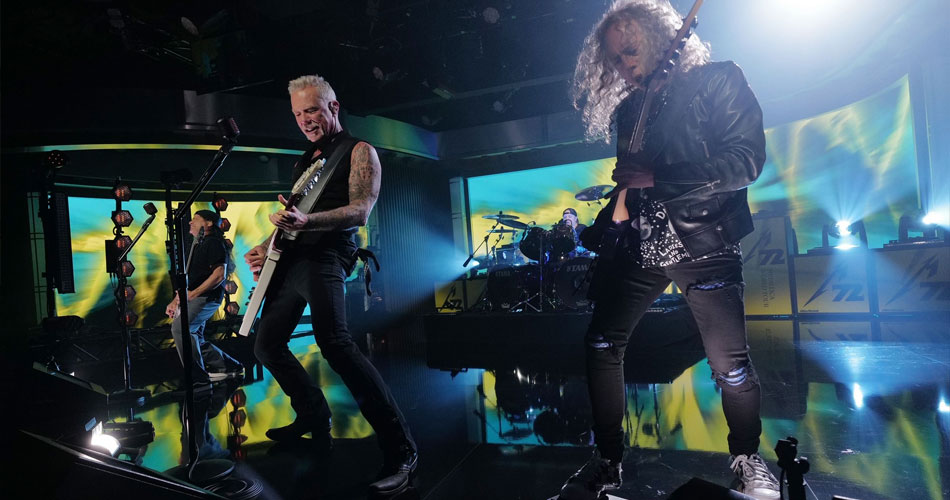 Metallica inicia série de apresentações para TV dos EUA