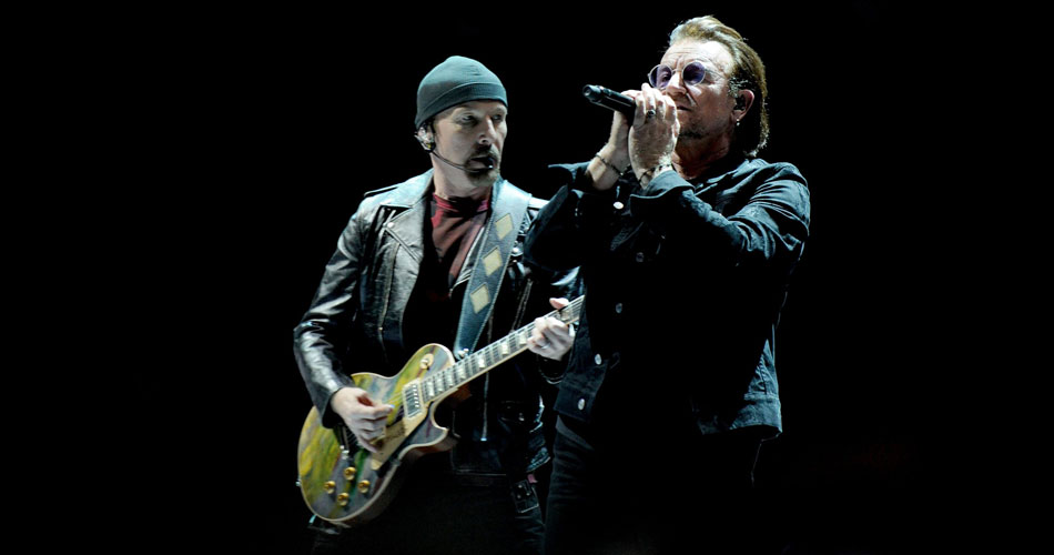 U2 tem muito material rock and roll em fase de produção, diz The Edge