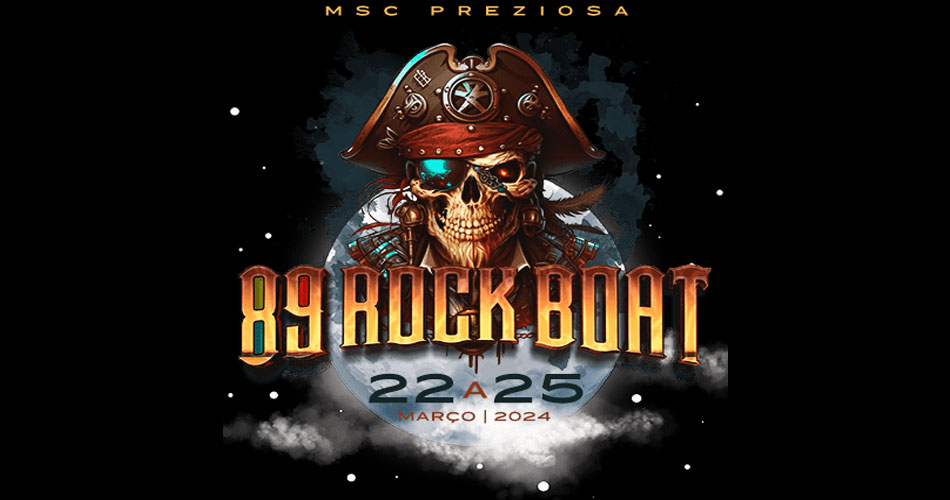 89 Rock Boat: confira informações do maior festival de rock em alto-mar
