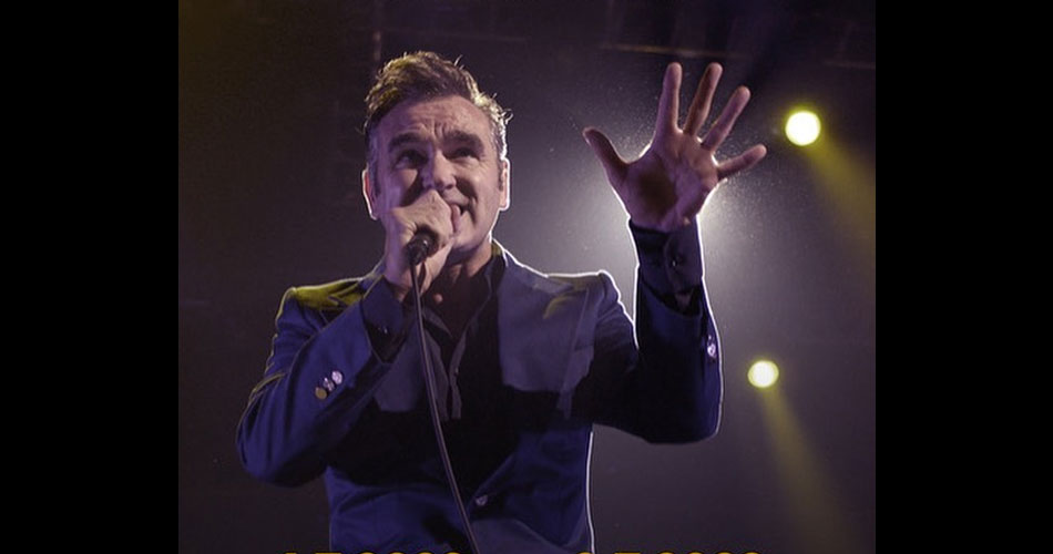 Morrissey anuncia dois shows de sua nova turnê no Brasil