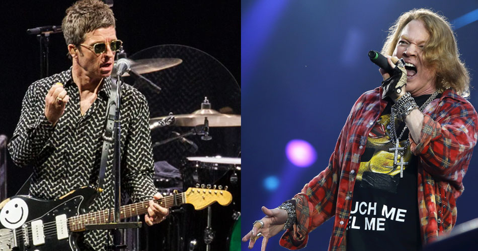 Noel Gallagher desaprova presença do Guns N’ Roses no festival de Glastonbury