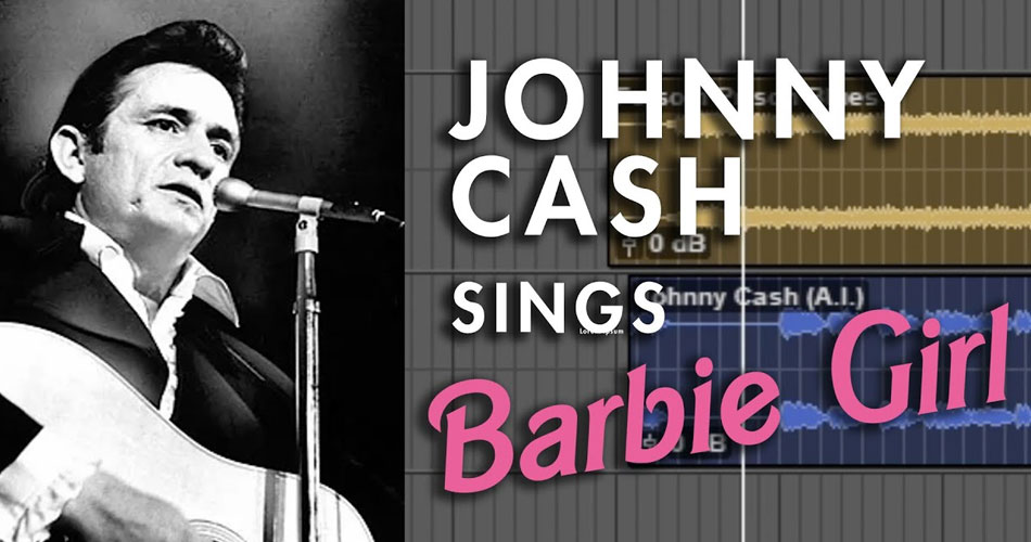 Voz de Johnny Cash criada por IA canta “Barbie Girl” e enlouquece fãs do cantor