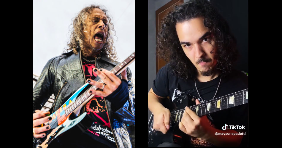 Metallica compartilha no TikTok solo de “O Maluco da Guitarra” do Brasil