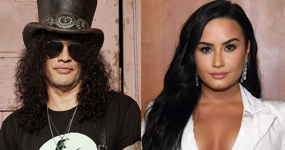 Slash colabora com Demi Lovato em versão rock do hit “Sorry Not Sorry”