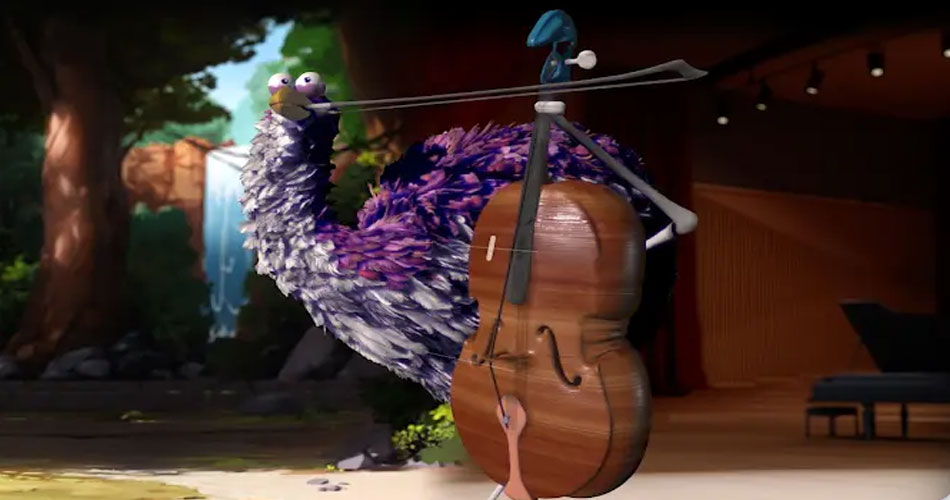 Pássaro virtual do Google usa IA para te ensinar a tocar um instrumento musical