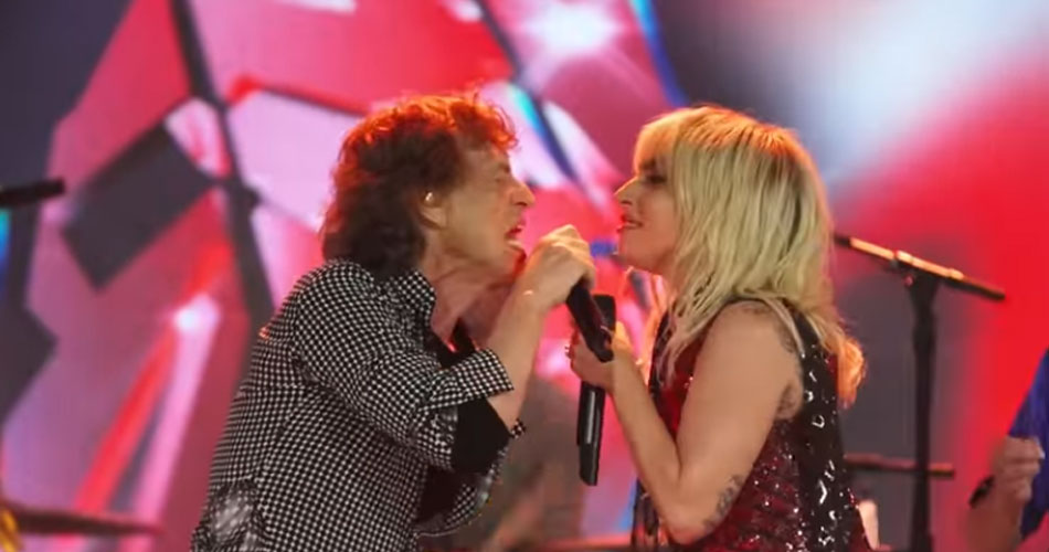 Rolling Stones lançam clipe ao vivo de “Sweet Sounds Of Heaven” com Lady Gaga