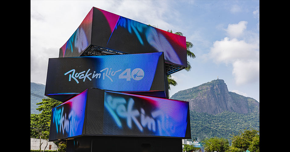 Rock in Rio inaugura instalação artística de LED