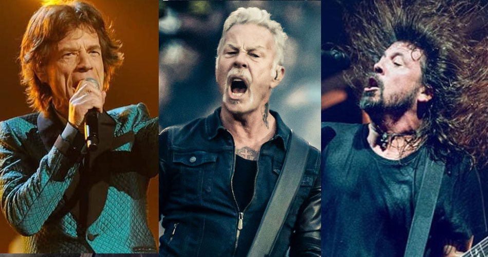 Rolling Stones, Metallica e Foo Fighters lideram nova lista de melhores álbuns do ano