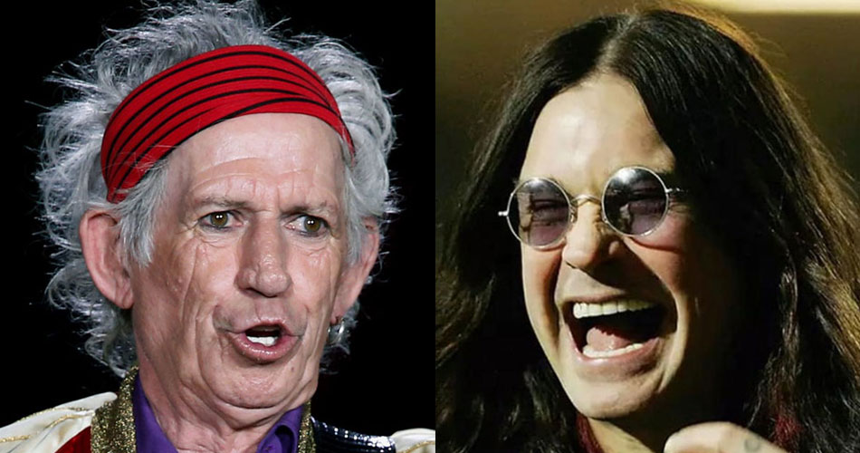 Só Ozzy Osbourne, Keith Richards e baratas sobreviveriam a uma bomba, diz Sharon