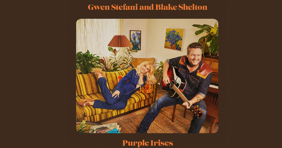 Gwen Stefani lança novo single com Blake Shelton; ouça “Purple Irises”