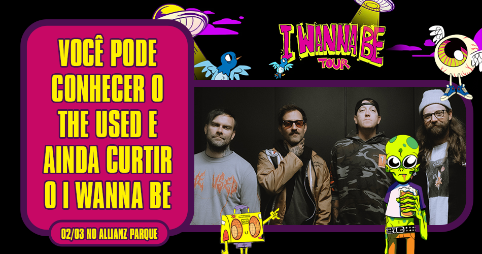 Concurso cultural I Wanna Be Tour/The Used