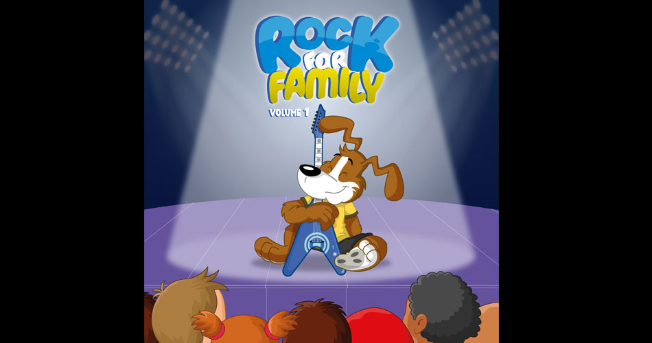 Chega ao streaming “Rock for Family Volume I”, uma jornada musical para crianças crescendo ao som do rock