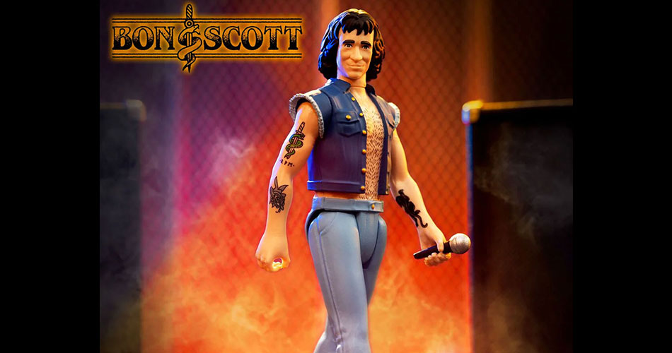AC/DC: lançado novo boneco de Bon Scott