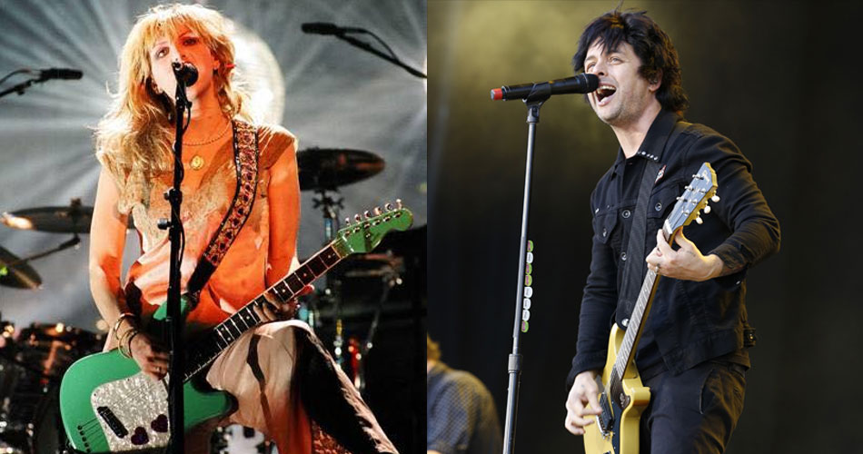 Green Day toca “Celebrity Skin” com Courtney Love e responde sobre colaboração oficial