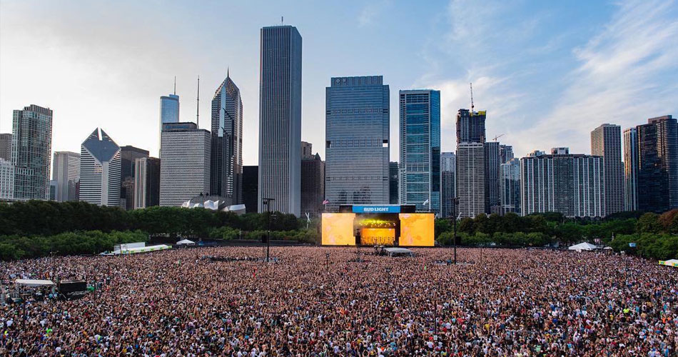 Lollapalooza Chicago divulga line-up com The Killers, blink-182 e muito mais