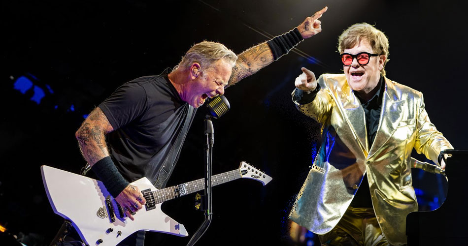 Metallica faz homenagem a Elton John em evento especial nos EUA